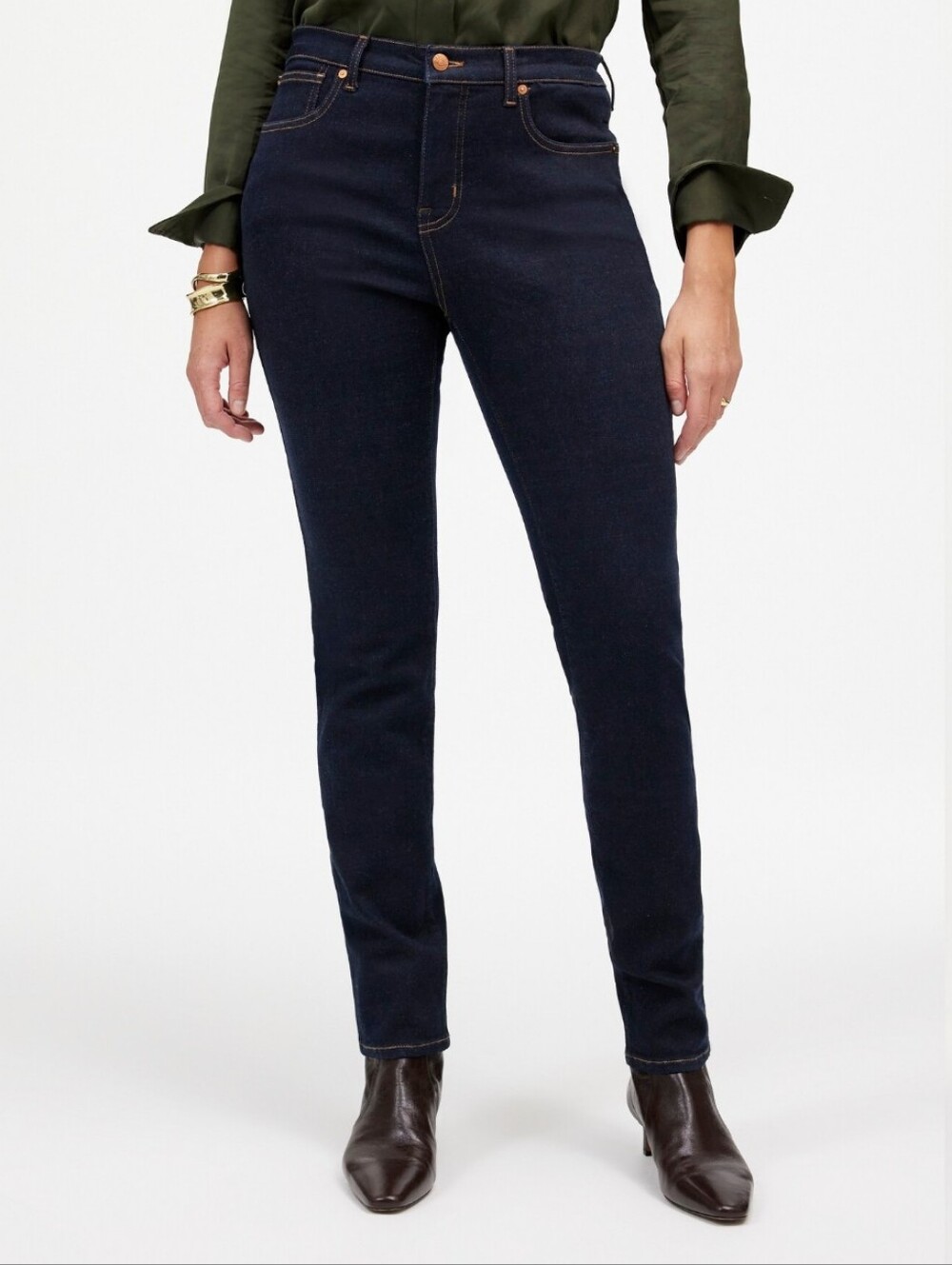 Madewell Mid-Rise Stovepipe Jeans